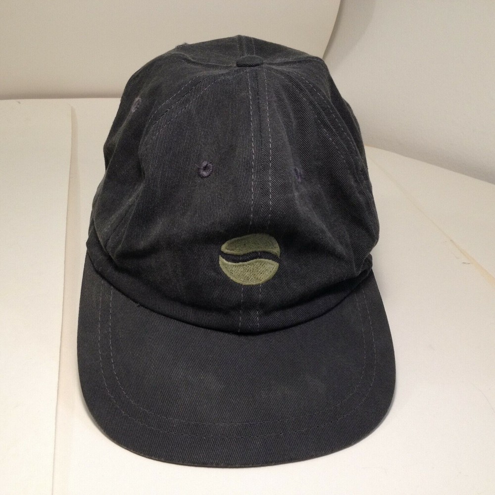 Vintage Pepsi Grey Cap Embroidered Logo Pepsi Baseball Cap